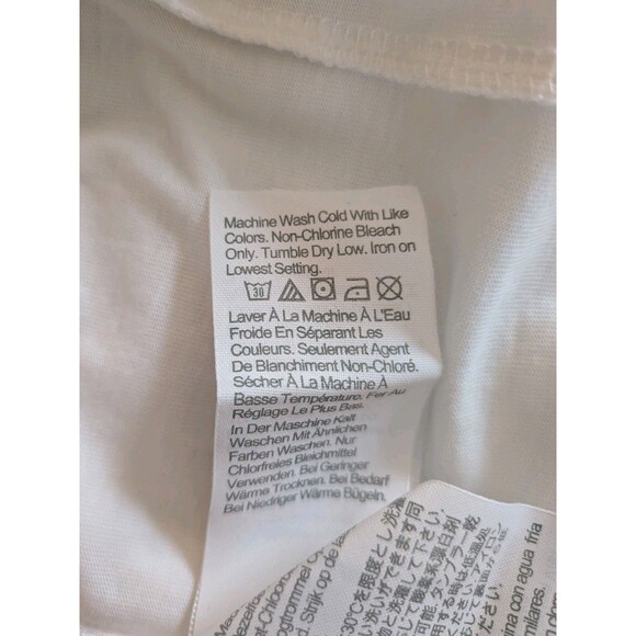 J. Crew Top Womens S Long Sleeve Eyelet Ruffle Cotton Pullover Blue Peasant New - Picture 13 of 13